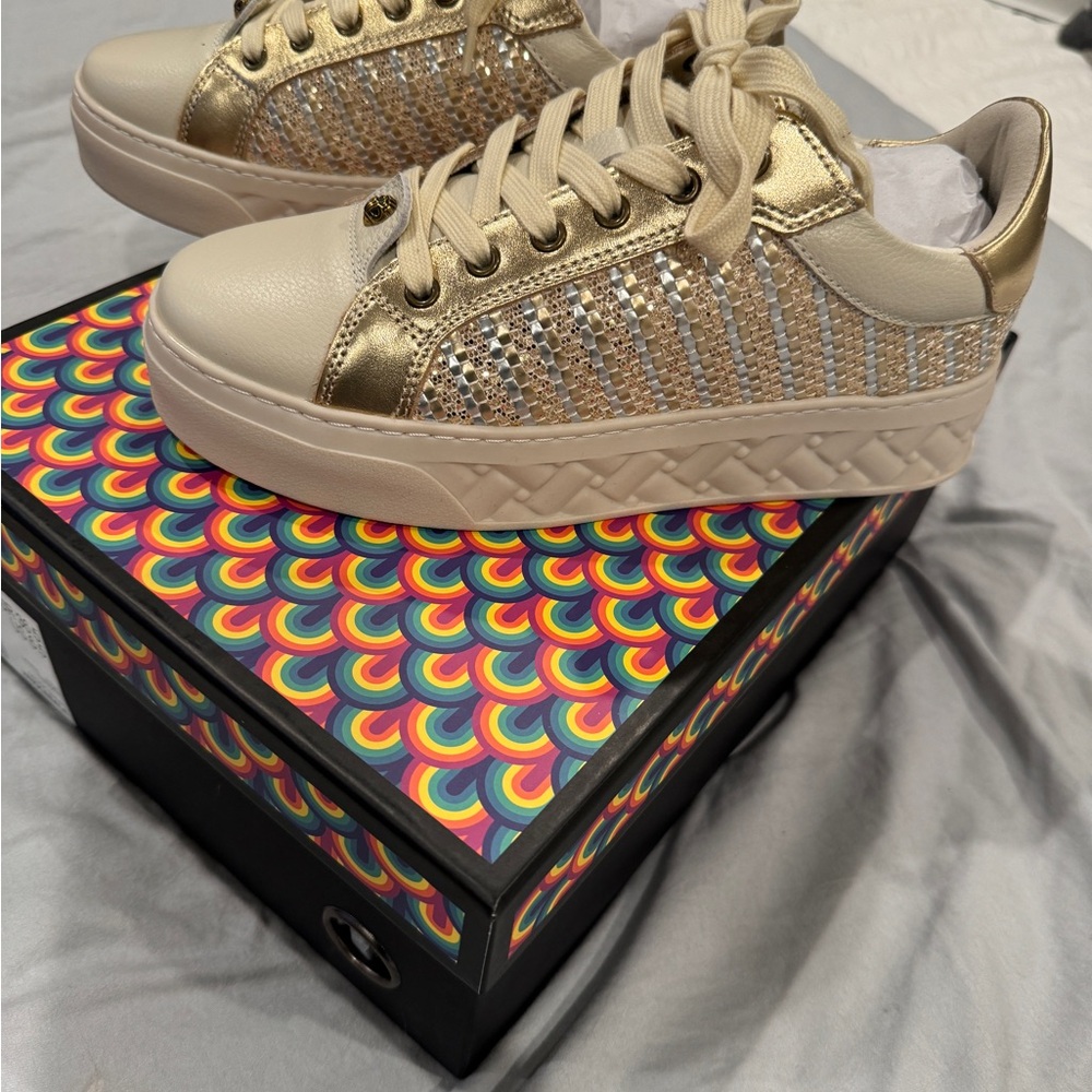 Kurt Geiger tennis shoes. Style - Kensington cupsole
